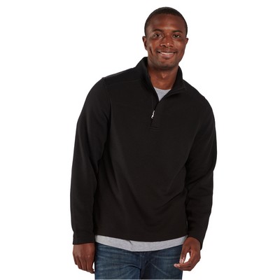 BOXERCRAFT Men's Sullivan Sweater Fleece Quarter-Zip Pullover