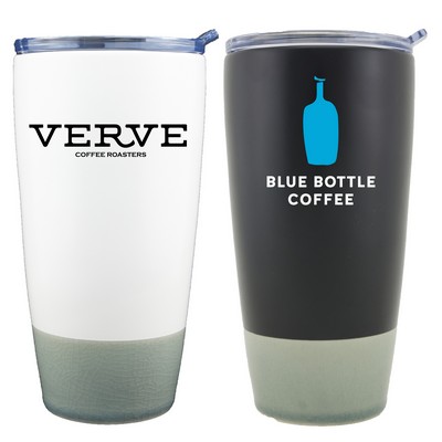 Newport 12oz Two-toned Ceramic Tumbler with Lid