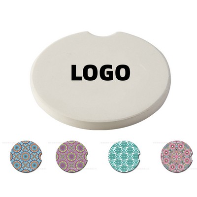 Ceramic Car Coaster MOQ 100PCS