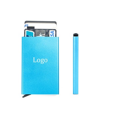 Auto Pop-Up RFID Creidt Card Holder