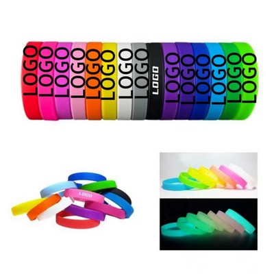 Luminous Sports Silicone Bracelet Glowing Wristband