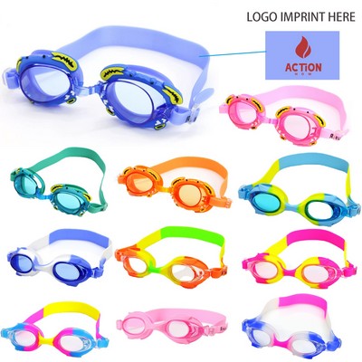 Kids Anti-Fog Swimming Goggles