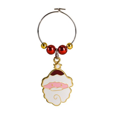 0.75" Soft Enamel Wine Charm