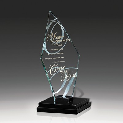 10" Cosmic Moon Glass Award