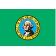 2'x3' Washington State Nylon Outdoor Flag - Style C