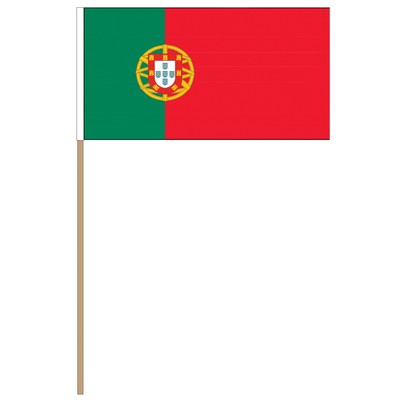 Portugal International Collection Hand Flag (9" x 12")