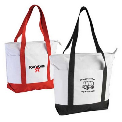 2 Tone Boat Tote Bag