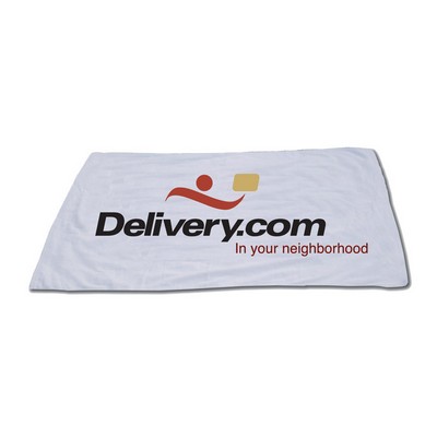 Q-Tees Velour Beach Towel