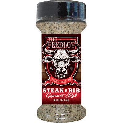 Steak and Rib Rub (half pint) w/ shaker cap