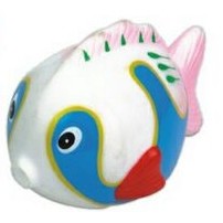 Rubber Colorful White Fish