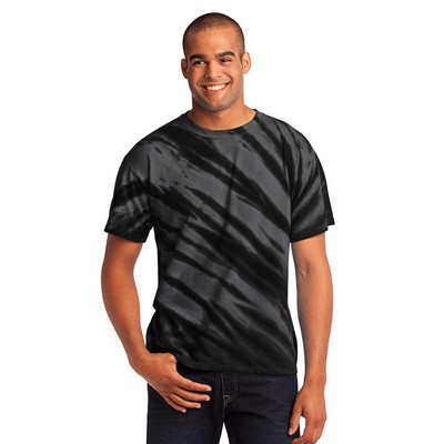 Port & Company® Men's Tiger Stripe Tie-Dye Tee