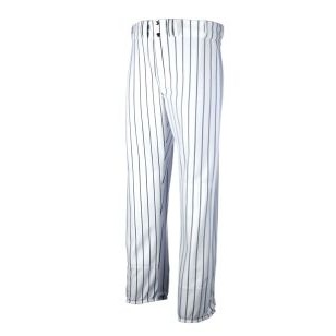 Adult Relaxed Fit Pinstriped Baseball Pant w/ Pro Style Tunnel Loop