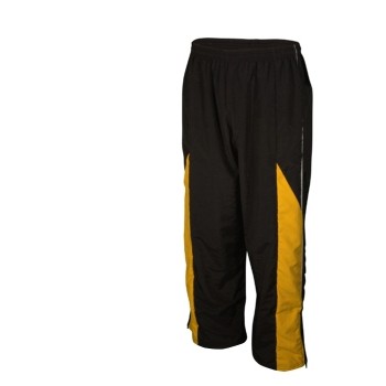 Youth Taslan Unlined Pull-On Warm Up Pant w/ Zippered Leg & Open Bottom