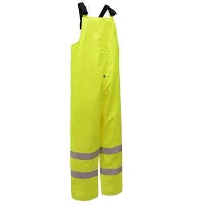 Lime Green Standard Class E Waterproof Bib Overalls