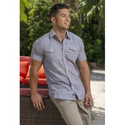 Burnside® Men's Texture Woven Shirt