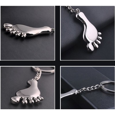 Foot Shaped Key Chain