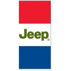 Single Face Dealer Interceptor Drape Flags (Jeep®)