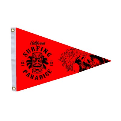 16" x 24" Pennant Flag - Single Sided