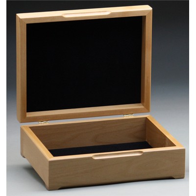 7" x 9" - Hardwood Box - Square Lid