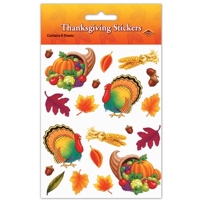 Plus Pak Thanksgiving Stickers