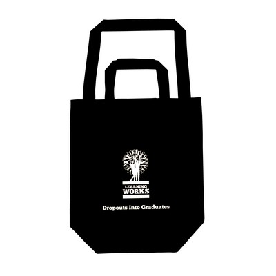 Dual Handle Cotton Shopping Bag - Overseas - Color