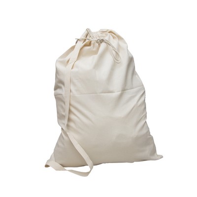 Laundry Bag with Shoulder Strap - blank (20" x 15" x 3")