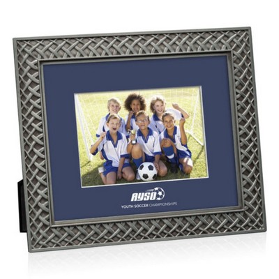 Camilla Frame - Antique Pewter/Midnight Blue 5"x7"