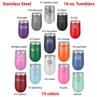 Polar Camel 16 Oz tumbler stainless steel