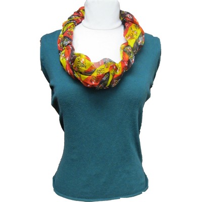 Custom Infinity Scarf - Digital Print - Modal