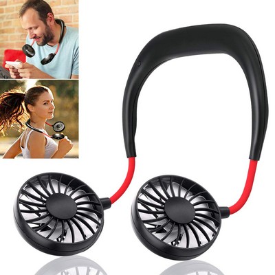 Foldable USB Neck Fan