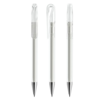 Prodir® DS1 Frosted Pen (No Dot) w/Metal Nose Cone