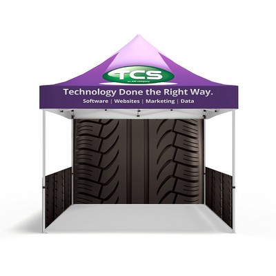 10' Tent Graphics - 2 Double Sided Sidewalls Only