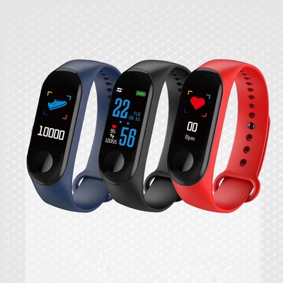 Waterproof Colorful Screen Heart Rate Smart Bracelet