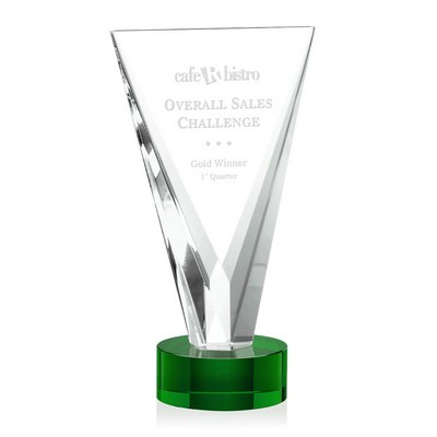 Mustico Award - Optical/Green 9"