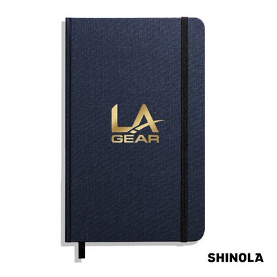 Shinola® HardCover Journal - (M) 5¼"x8¼" Navy Blue