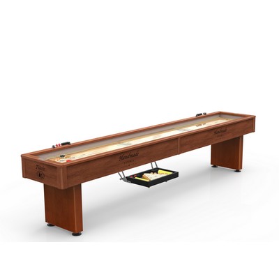 12' Professional Shuffleboard Game Table w/Custom Laser Engraved Graphics