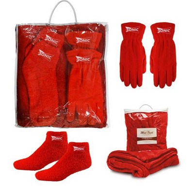 Winter Kit w/Blanket, Gloves & Socks