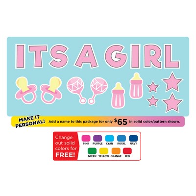 Lawn Letters - It's A Girl Set