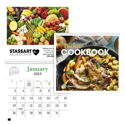 Pocket Cookbook Calendar