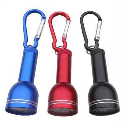 Big Head Carabiner LED Keychain