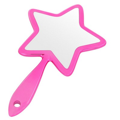 Star-shaped Handle Mirror