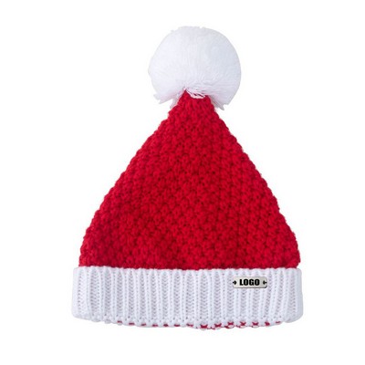 Knitted Christmas Hat