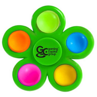 Fidget Popper Flower Shaped Spinner