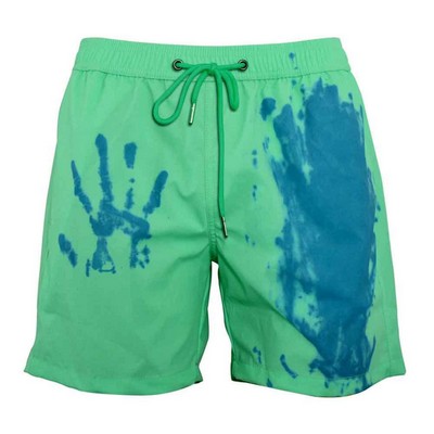 Trichromatic Temperature Color Changing Beach Shorts