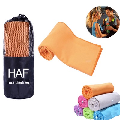 Double-sided Fleece Microfiber Cooling Towel