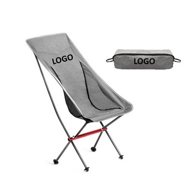 Outdoor Portable Folding Camping Moon Chair