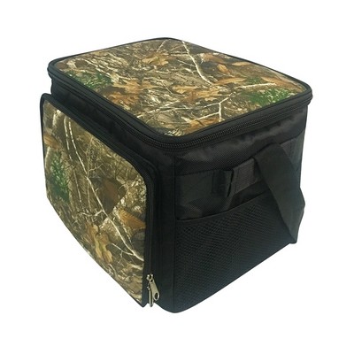 24 Can Camo Cooler Bag w/Hard Plastic Liner