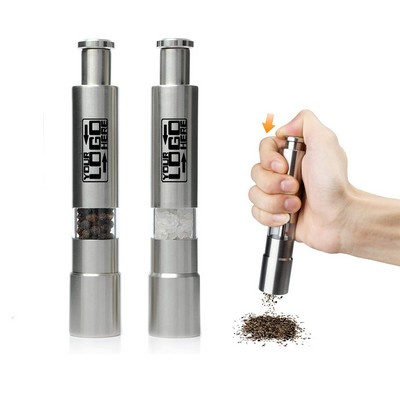 One Hand Press Pepper Grinder