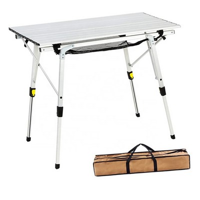 Aluminum Alloy Adjustable Folding Table