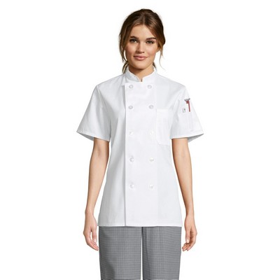 Uncommon Threads Womens White Tahoe Chef Coat